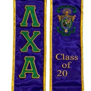 Lambda Chi Alpha class of 2025 Graduation Stole Sash